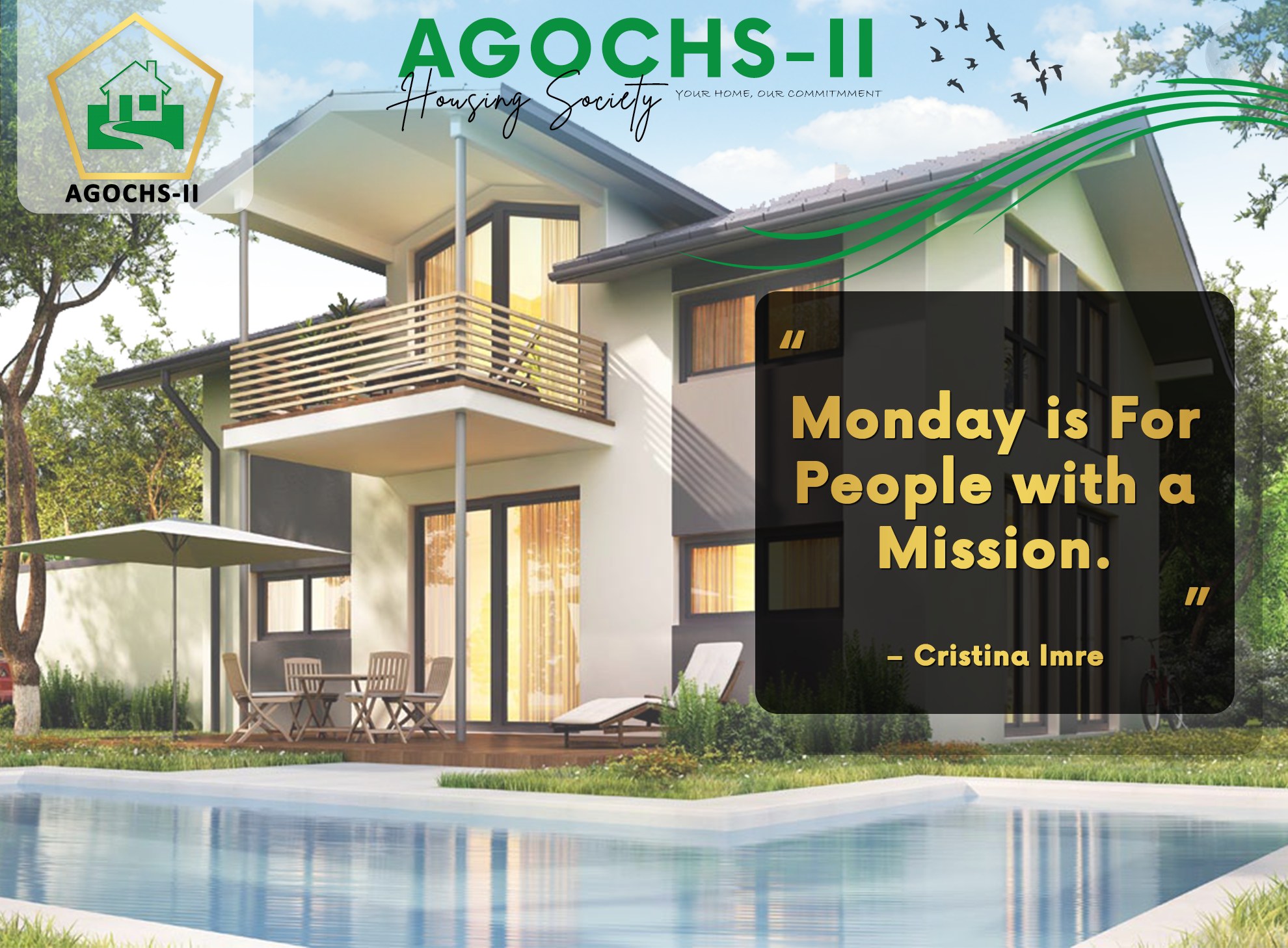 https://www.agochs-ii.com/blog/Monday is for people with a mission." – Cristina Imre